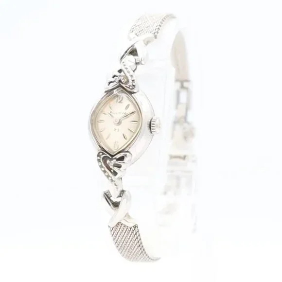 Vintage 14.5mm Bulova V15844 La Petite 23 JewelMen\'s Wristwatch 5AD 10k RGP Watches Under $1,000 | New, Pre-Owned & Vintage | Watch  main image 2